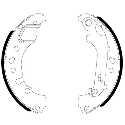 Fren Pabuçlu Balata Arka WALBURG WBS1151