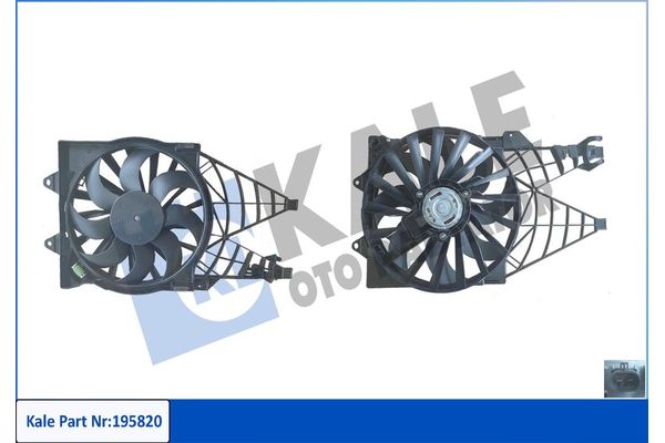 Radyatör Fan ve Motoru  MGA 83296