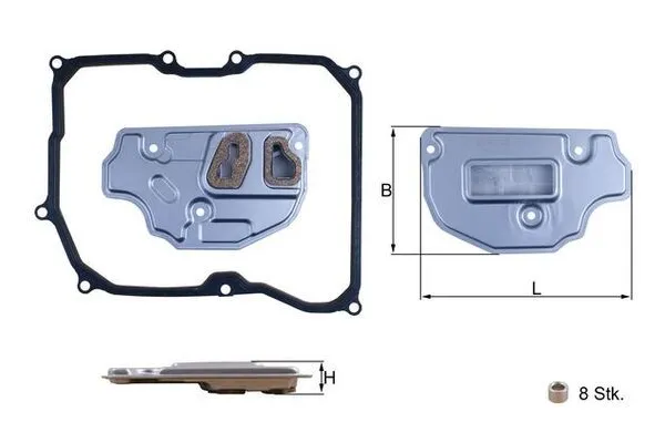 Şanzıman Yağ Filtresi  MAHLE HX 256D