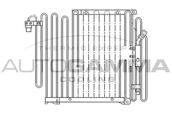 Klima Radyatörü  Audi 80/90 4 Kapı (893)(08.1986->)  VALEO 814288