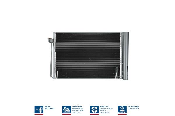 Klima Radyatörü  BMW M6 Serisi Cabrio (E64)(2006->)  NISSENS 94679