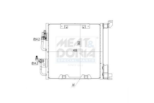 Klima Radyatörü  BEHR AC 376 000S