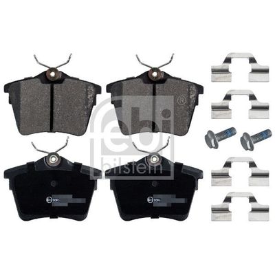 Fren Disk Balata Arka Citroen C5 Tourer (04.2008->)  EUROREPAR 1639383380