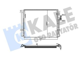 Klima Radyatörü  KALE 345460  976062P000