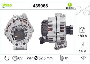 Alternatör  VALEO 439968  31345236 3600201 36002013
