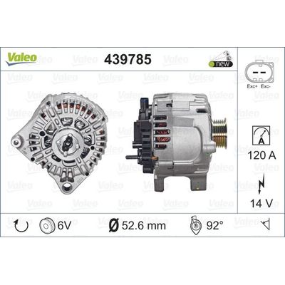 Alternatör  VALEO 439785