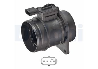Hava Debimetresi  DELPHI AF10656-12B1  4L906461B 04L906461B