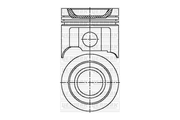 Piston (81.00MM-STD)  NÜRAL 87-71853-STD