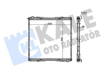Su Radyatörü  KALE 352830  1640015520 1640015480 1640015481 1640015530 1640015531 1776026