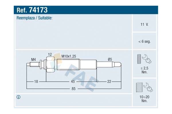 Isıtma Bujisi  ET1 EC677