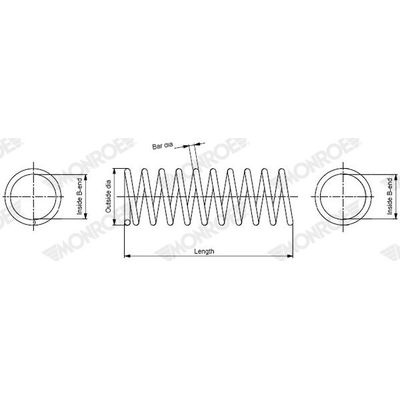 Helezon Yayı Ön Opel Zafira C Tourer (09.2011->)  FEBI BILSTEIN 198681
