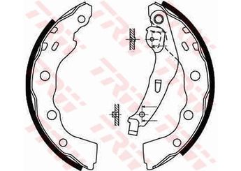 Fren Pabuçlu Balata Arka TRW GS8665  MR249796 MR249797 MR249798 MR307762 MR465094