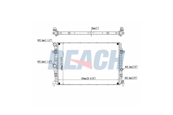 Su Radyatörü  Volkswagen Taigo (CS1)(08.2021->)  PSA ORJINAL 1330W1