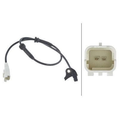 Abs Sensörü Ön Sağ veya Sol HELLA 6PU 009 106-371