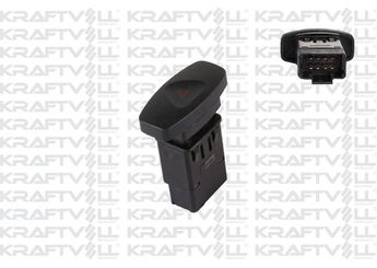 Dörtlü Flaşör Düğmesi  KRAFTVOLL 04050008  8200446717 8200 446 717 252903199R