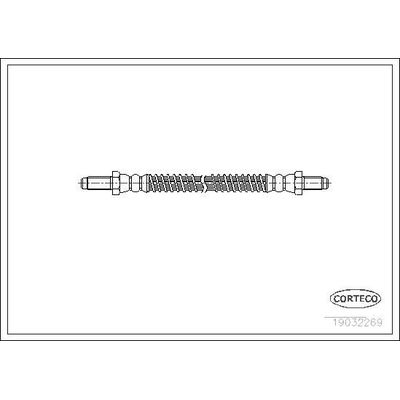 Fren Hortumu Arka Sağ veya Sol WALBURG WBH0424