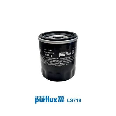 Yağ Filtresi  Alfa Romeo Giulia (952)(2016->)  PURFLUX LS718