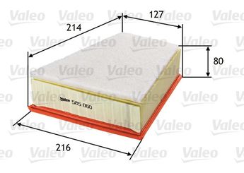 Hava Filtresi  VALEO 585060  6Q0129620B 6Q0129620