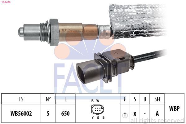 Oksijen (Lambda) Sensörü  Mercedes E -Serisi Sedan (BM 213)(08.2016->)  KRAFTVOLL 05010217