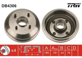 Kampana Arka Sağ veya Sol DELPHI BF409  7S511113AA 6920710 1499061 4034886 7152197 7152198 7S51-1113-AA YS6W1113AA YS6W-1113-AA