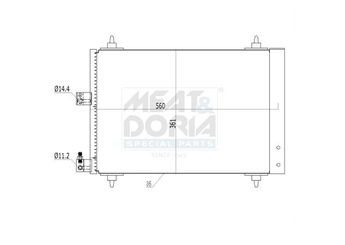 Klima Radyatörü  BSG 70-520-039  6453EC 00006453EC