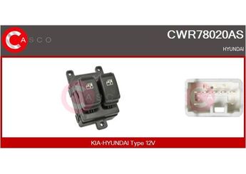 Cam Açma Düğmesi Ön Sağ veya Sol MCAR AN-810D  935704F000MP 93570-4F000MP