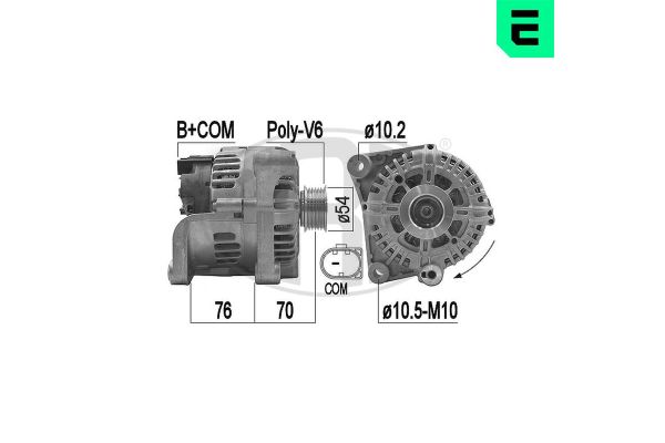 Alternatör  BMW X3 Serisi (E83)(09.2003->)  ERA 209229