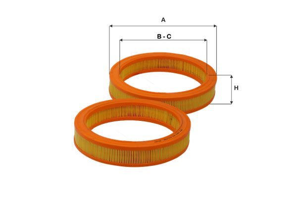 Hava Filtresi  FIL FILTRE HPU 4374