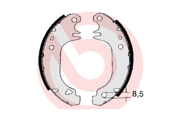 El Fren Balatası  BREMBO S 61 535
