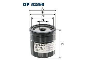 Yağ Filtresi  FILTRON OP 525/6  3L115561 03L 115 561