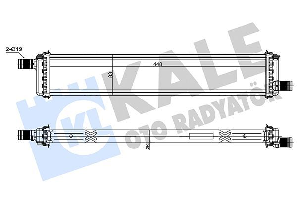Turbo Radyatörü  KALE 431500