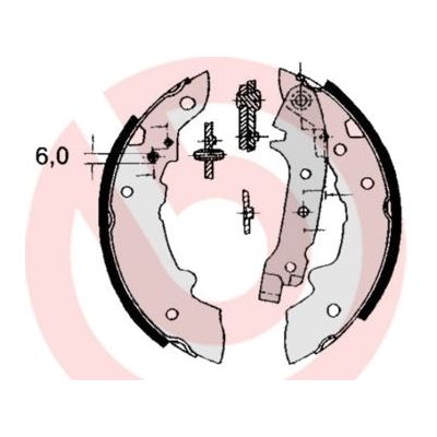 El Fren Balatası  BREMBO S 68 508
