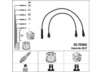 Buji Kablosu  NGK 8537  1063605 A970X12280AA A970X-12280-AA