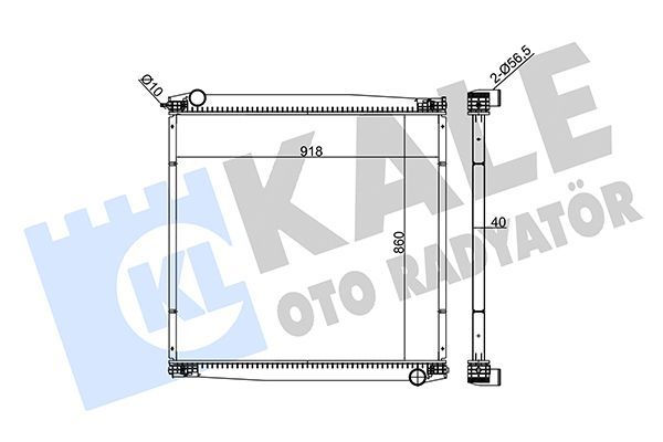 Su Radyatörü  KALE 349415