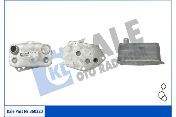 Motor Yağ Soğutucu  KALE 360220
