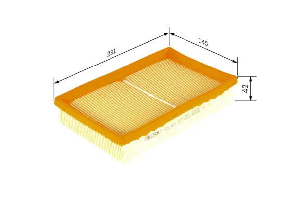 Hava Filtresi  Suzuki Swift 3/5 Kapı (RS/MZ)(2005->)  BOSCH F 026 400 037