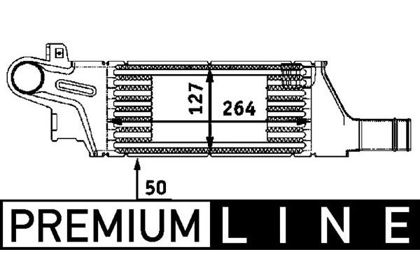 Turbo Radyatörü  MAHLE CI 57 000P