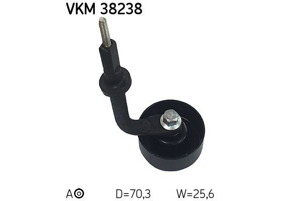 Vantilatör Kayış Gergi Rulmanı  Land Rover Freelander 1 (LN)(09.2002->)  SKF VKM 38238