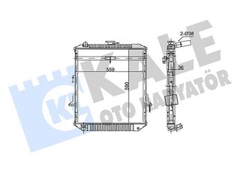 Su Radyatörü  KALE 100800  17137642158 2897129029001