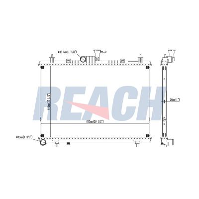 Su Radyatörü  Renault Koleos (03.2008->)  VEKA 16-3500