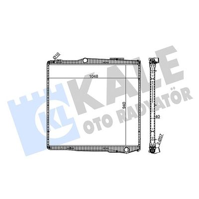 Su Radyatörü  KALE 351410
