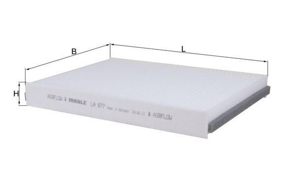 Polen Filtresi  Mercedes EQS -Serisi (BM 297)(06.2021->)  MAHLE LA 877