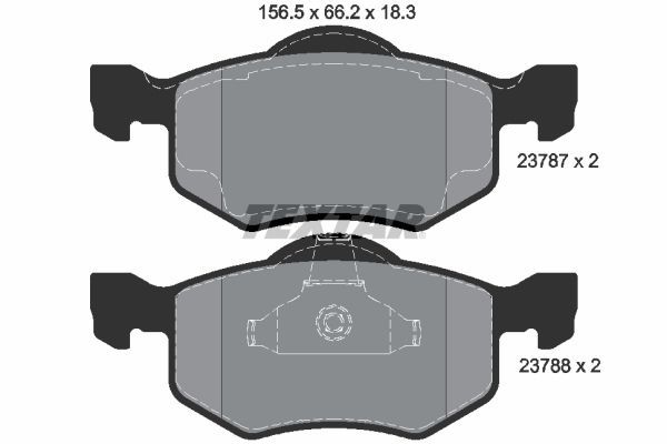 Fren Disk Balata Ön Ford Maverick (TM1)(01.2001->)  FORD ORJINAL YL842L361BB