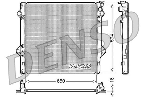 Su Radyatörü  DENSO DRM50036