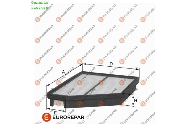 Hava Filtresi  Hyundai Matrix (FC)(2001->)  EUROREPAR 1680336180