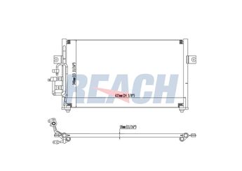 Klima Radyatörü  MAHER 10889  9760629100 9760629000 97606-29000 97606-29100