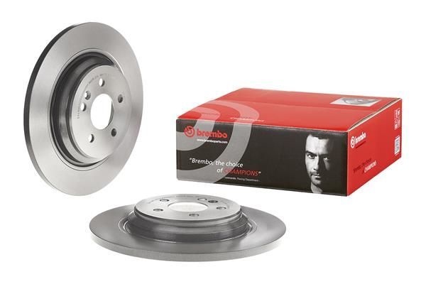 Fren Disk Ayna Arka Sağ ve Sol Mercedes ML -Serisi (BM 163)(09.1997->)  BREMBO 08.7607.11