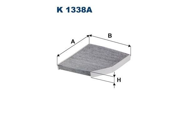 Polen Filtresi  Ford Transit Otobüs (TTG)(2013->2019)  FILTRON K 1338A
