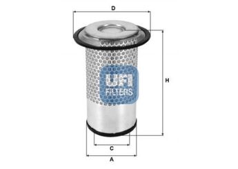 Hava Filtresi  UFI 27.555.00  1085330 108-5330 3111230 9136100900 91361-00900 9136113300 91361-13300