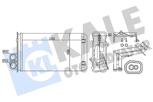 Kalorifer Radyatörü  KALE 346725